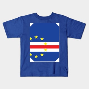 Vibrant Splendor: Celebrating Cabo Verde's Rich Heritage Kids T-Shirt